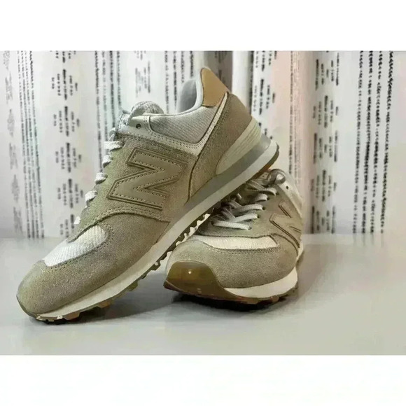 New Balance 574 Incense / Angora ML574AA2 Men’s Size 7.5 MFG 2021 Suede ENCAP - Picture 9 of 15